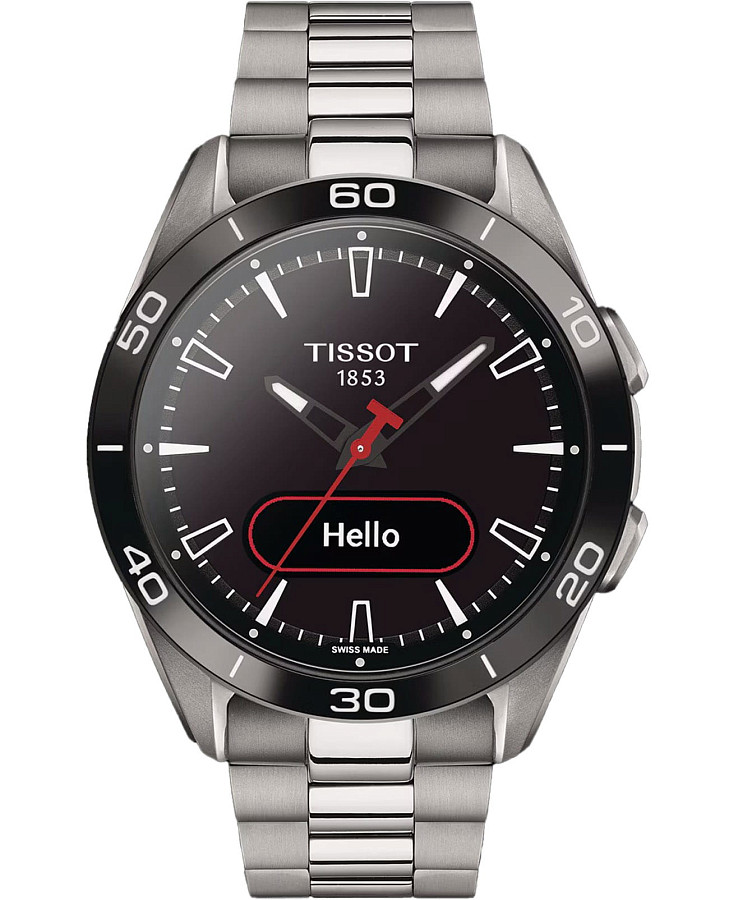 Часы Tissot T-Touch Connect Sport T153.420.44.051.00 — мужские, черный