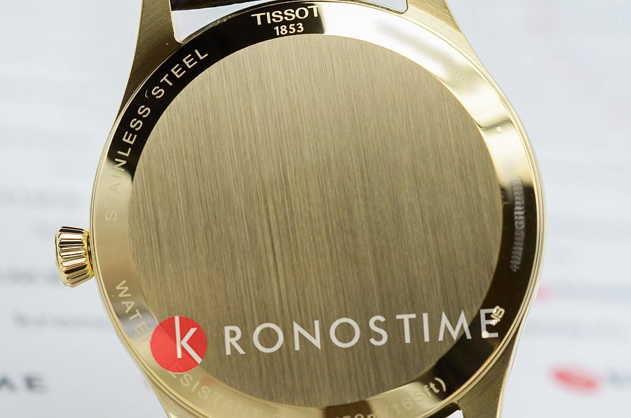 Часы Tissot Classic Dream 40mm T158.407.36.261.00 — мужские, кожаный