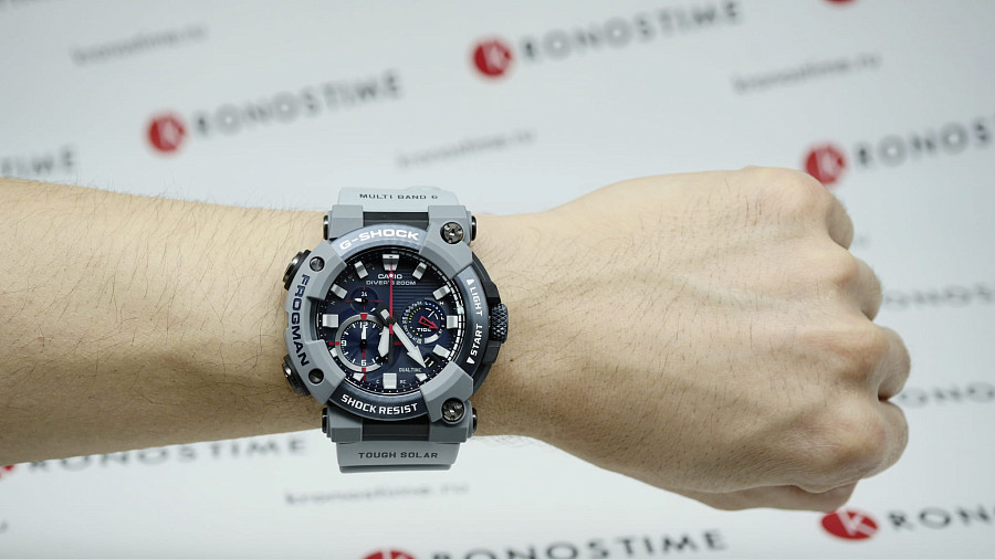 Часы Casio G-Shock GWF-A1000RN-8A — мужские, полимер
