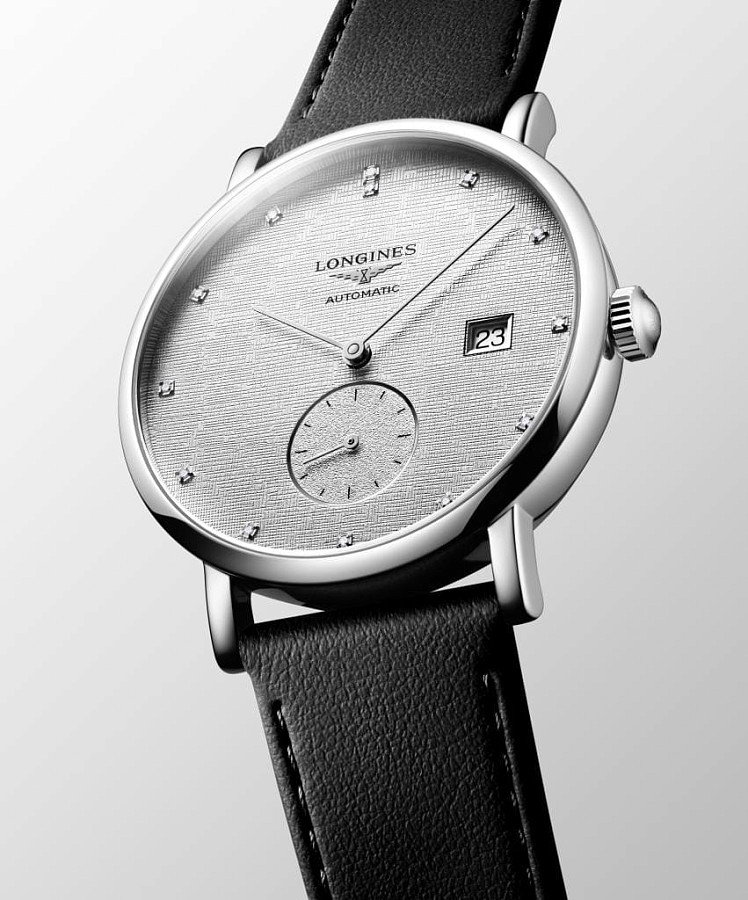 Часы Longines Elegant Collection L4.812.4.77.2 — кожаный, женские