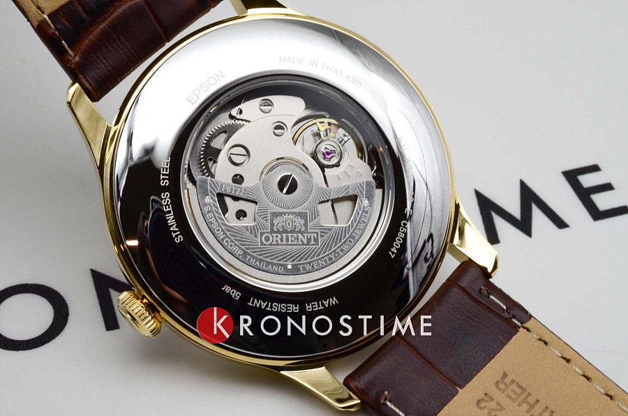 Часы Orient Automatic AG00002W — мужские, кожаный