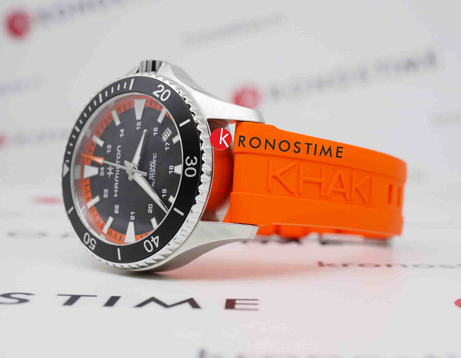 Часы Hamilton Khaki Navy Scuba Auto H82395331 — сталь, Швейцария
