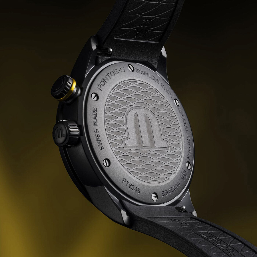 Часы Maurice Lacroix Pontos S Diver PT6248-DLB00-330-2 — сталь, Швейцария