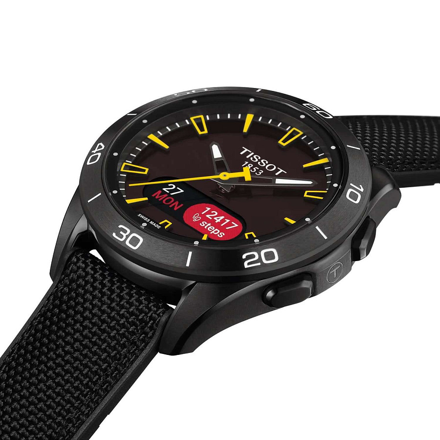 Часы Tissot T-Touch Connect Sport Jungfraubahn Т153.420.47.051.06 — черный, титан