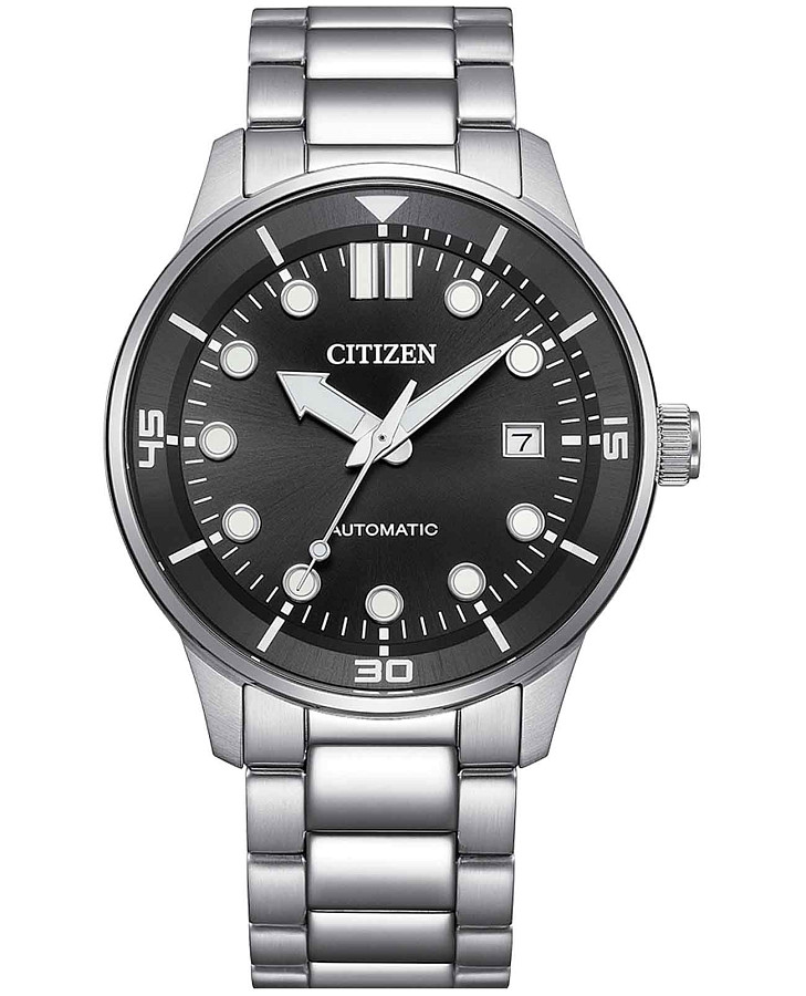 Часы Citizen Automatic NJ0191-83E — мужские, черный