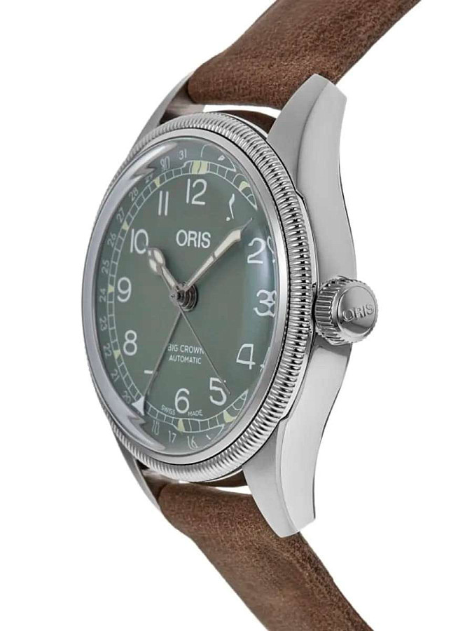 Часы Oris Big Crown Pointer Date 01 754 7749 4067-07 5 17 68 — металл сталь, Швейцария