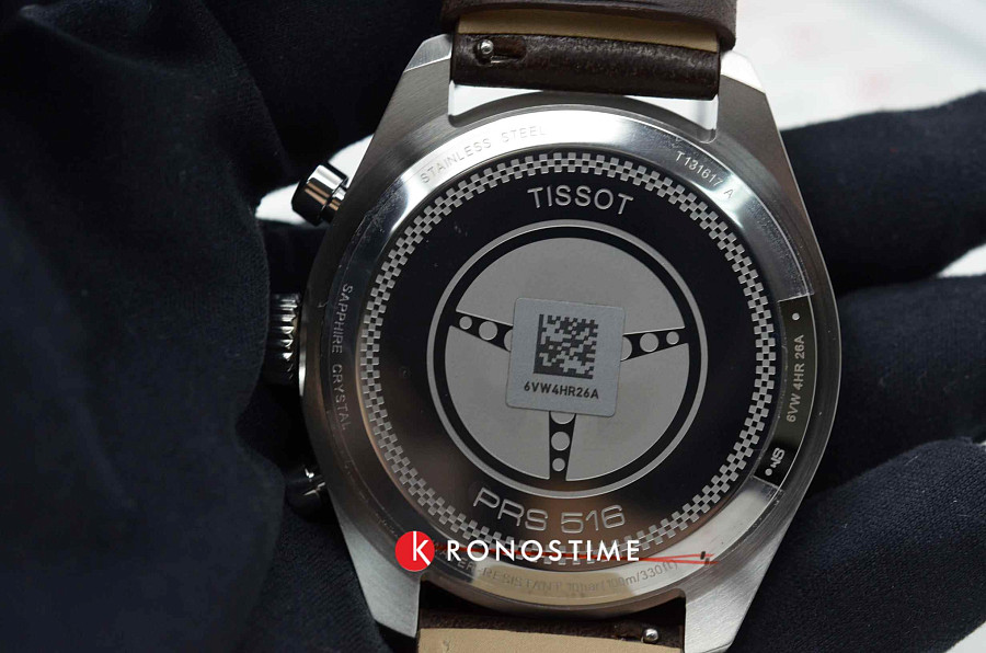 Часы Tissot PRS 516 Chronograph T131.617.16.032.00 — кварцевые, Швейцария, мужские