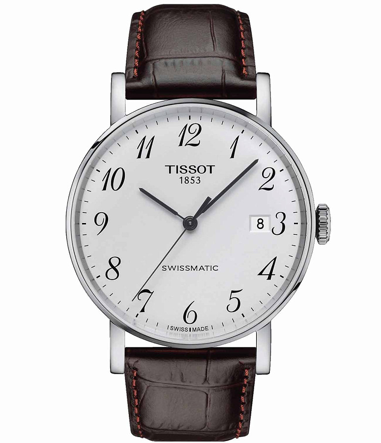 Часы Tissot Everytime Swissmatic T109.407.16.032.00 — мужские, белый