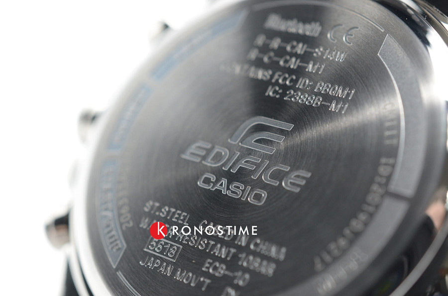Часы Casio Edifice ECB-10D-2ADF (ECB-10D-2A) — Япония, кварцевые
