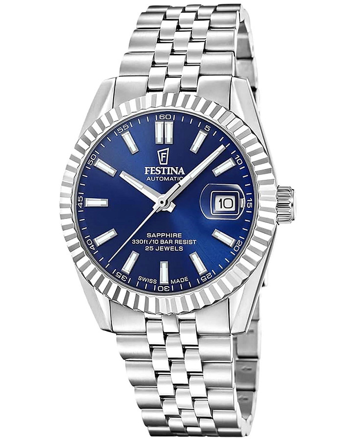 Часы Festina Automatic F20090/2 — мужские, синий