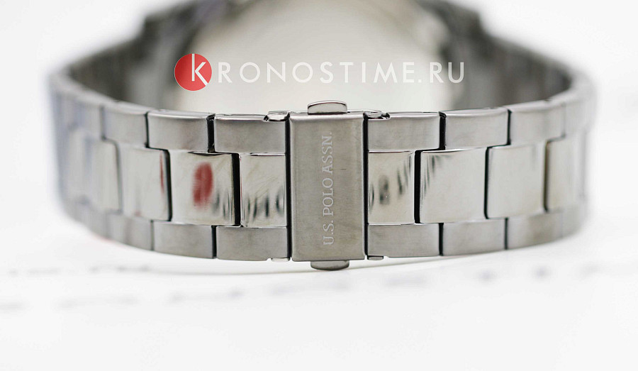 Часы U.S. Polo Assn. Crossing USPA1010-04 — мужские, сталь с ip покрытием
