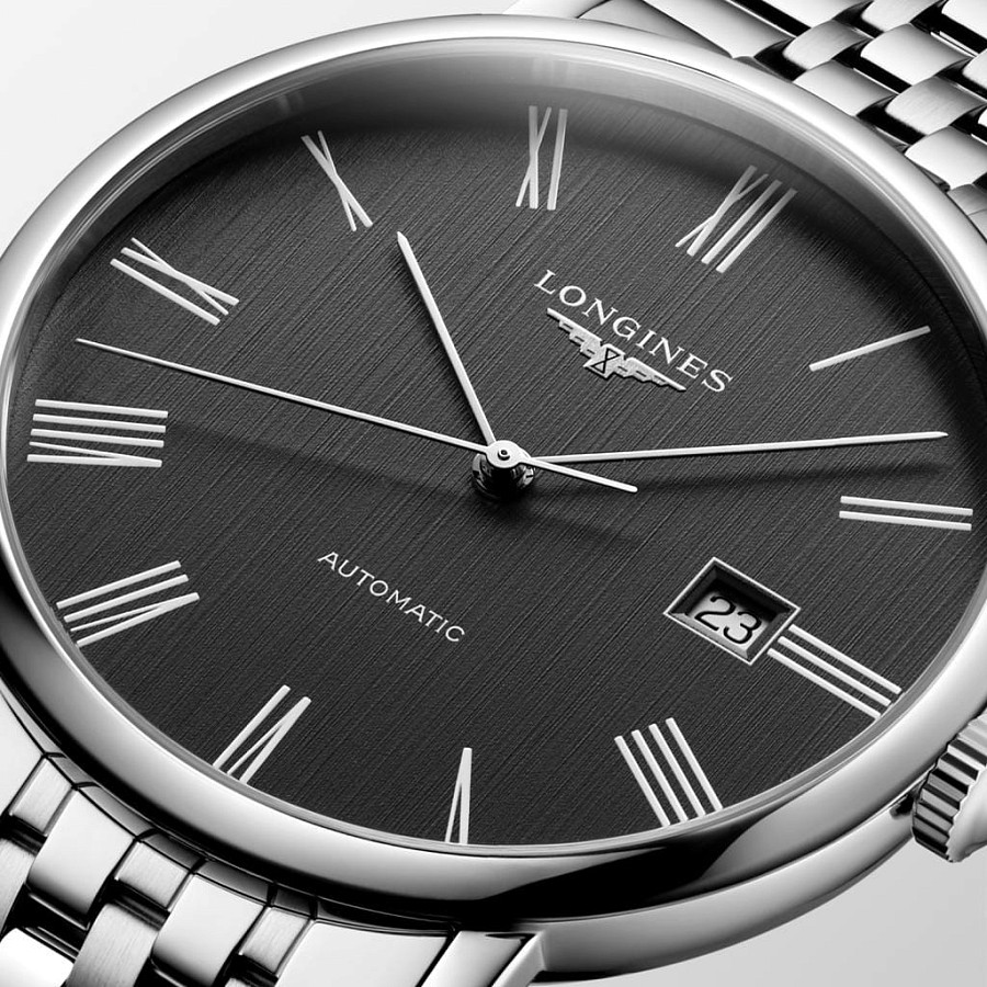 Часы Longines Elegant Collection L4.911.4.71.6 — механические, сталь металл