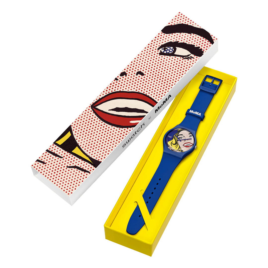 Часы Swatch New Gent SUOZ352 — силикон, женские