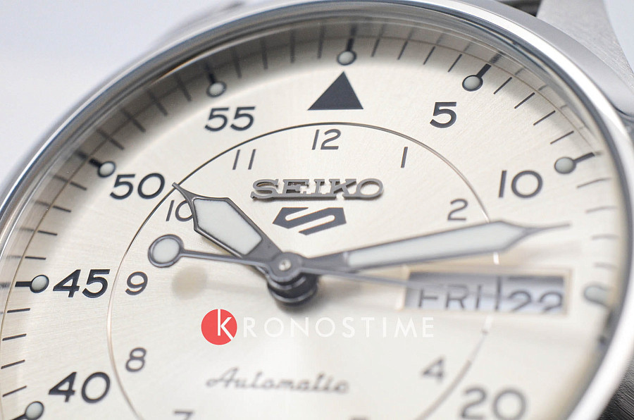 Часы Seiko 5 Sports SRPJ87K1 — мужские, кожаный