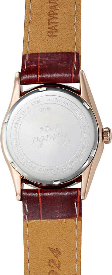 Часы Слава Премьер 1493931/300-8215 — кожаный, мужские