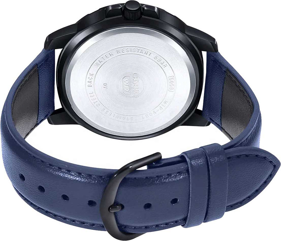 Часы Casio Collection MTP-VD01BL-2B — металл сталь, Япония