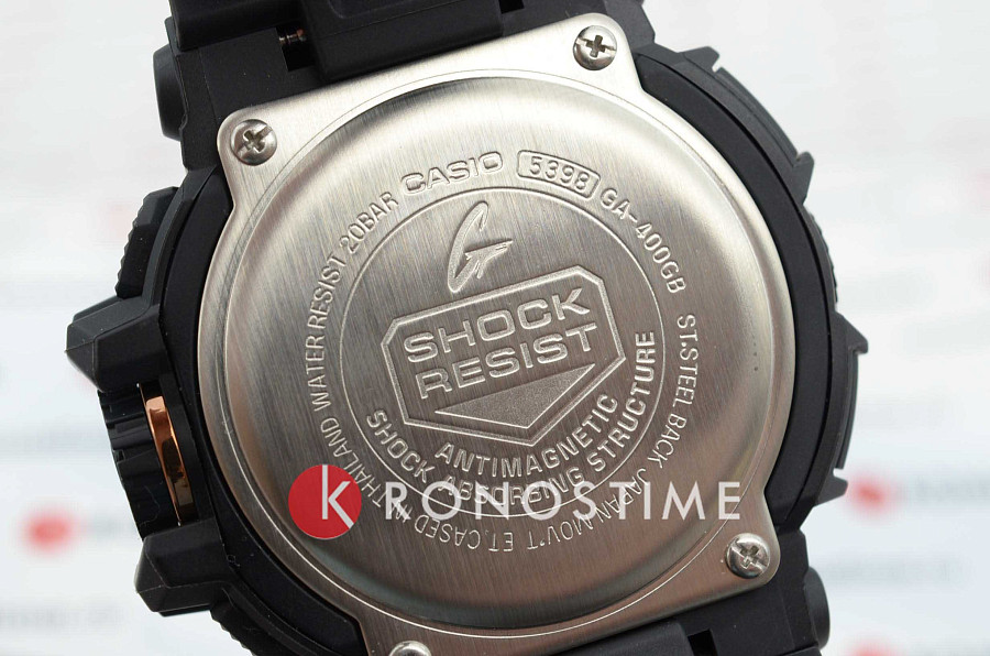 Часы Casio G-Shock GA-400GB-1A4DR (GA-400GB-1A4) — артикул GA-400GB-1A4, мужские