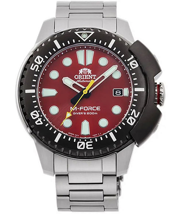Часы Orient M-Force RA-AC0L02R (RN-AC0L02R) — мужские, красный