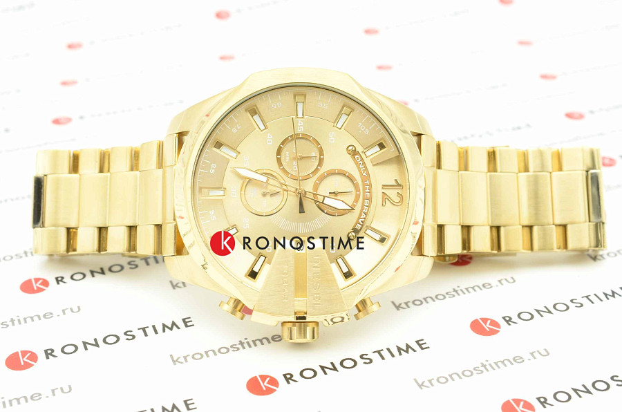 Часы Diesel MS9 Chrono DZ4360 — сталь c pvd покрытием, мужские