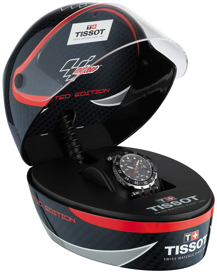 Часы Tissot T-Race Chronograph T092.417.27.201.00 — мужские, каучук