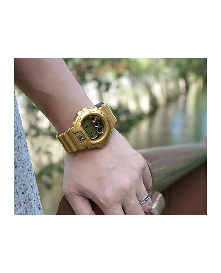 Часы Casio G-Shock DW-6900GD-9E — электронные, пластик