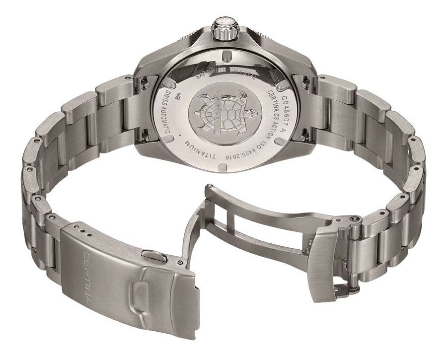 Часы Certina DS Action Diver C048.807.44.051.00 — мужские, серый