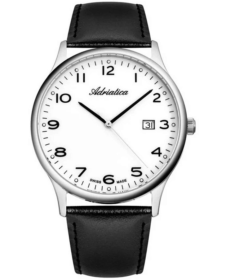 Часы Adriatica Classic A1293.5223Q — мужские, белый