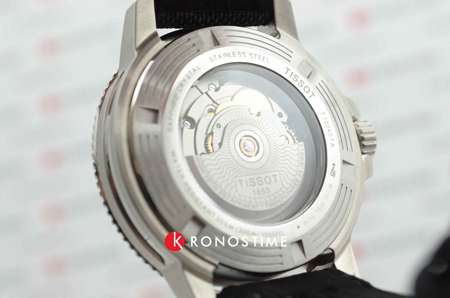 Часы Tissot Seastar 1000 Powermatic 80 T120.407.17.051.00 — механические, Швейцария, мужские