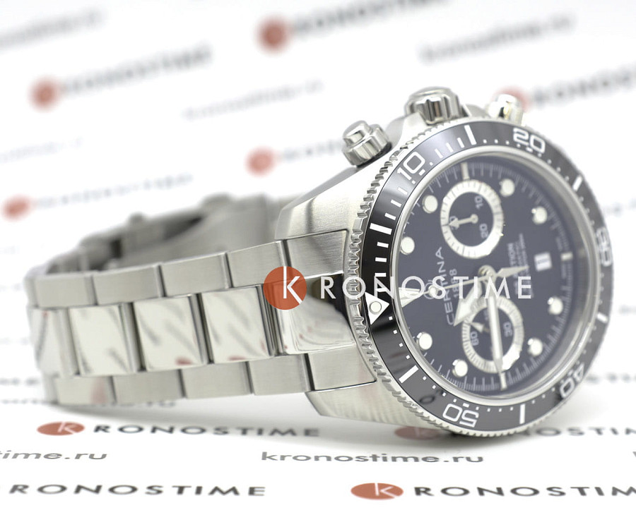 Часы Certina DS Action Diver Chrono C032.827.11.051.00 — сталь, нержавеющая сталь 316l