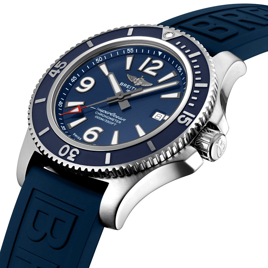 Часы Breitling Superocean Automatic 44 A17367D81C1S1 — механические, сталь металл