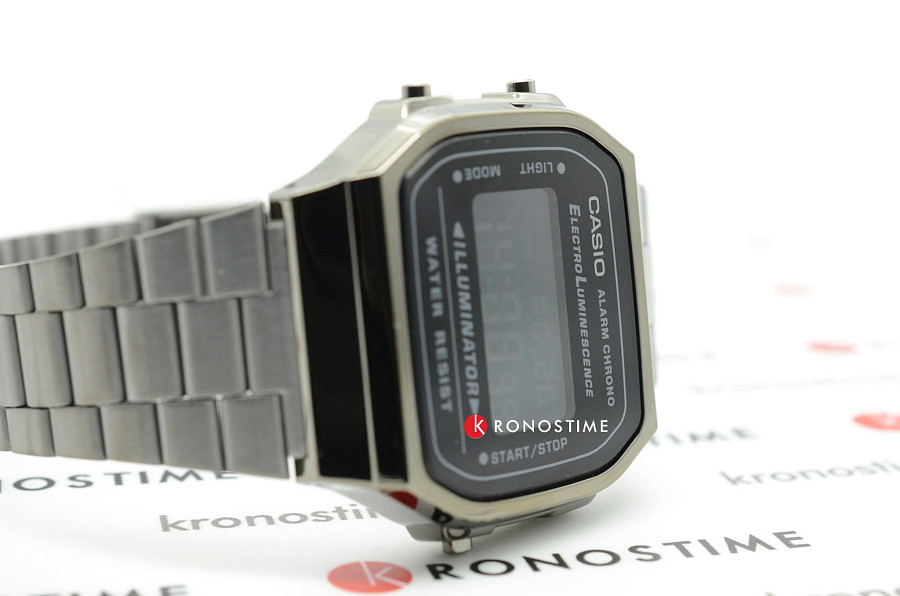 Часы Casio Collection A168WGG-1BDF (A168WGG-1B) — артикул A168WGG-1B