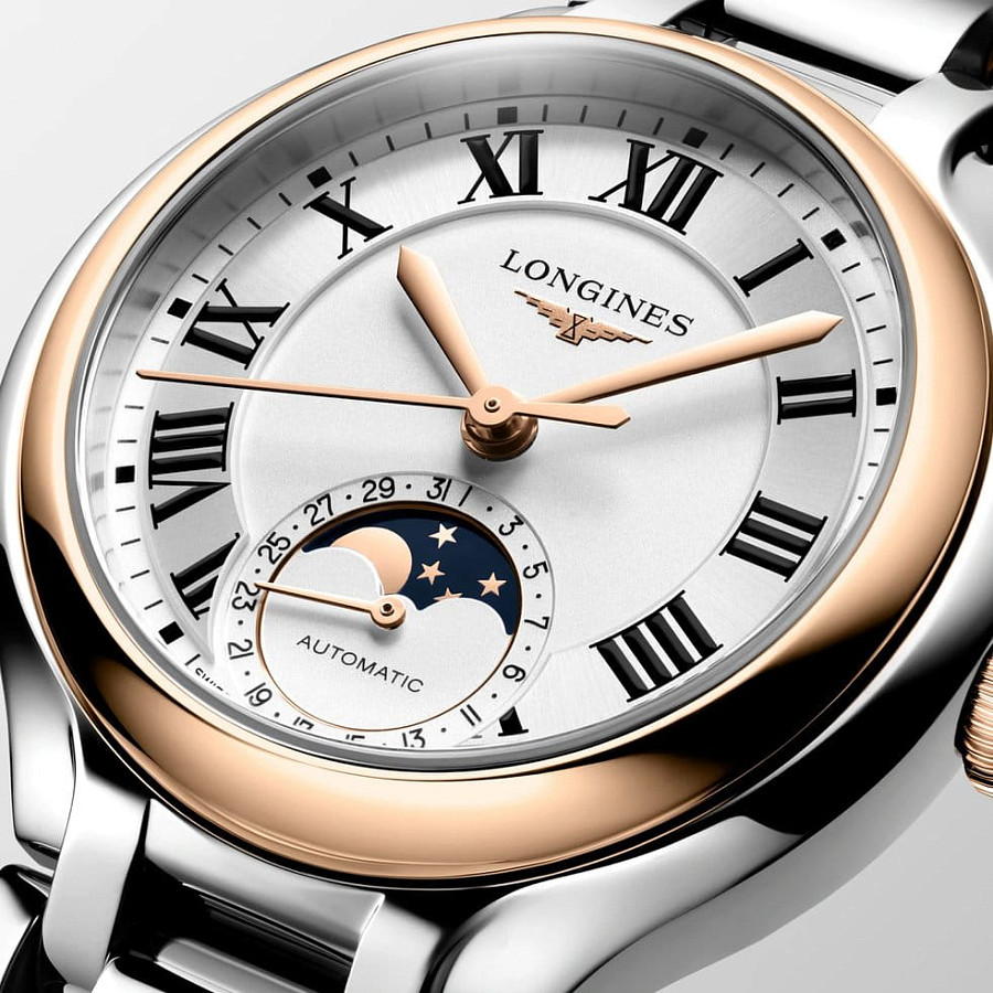 Часы Longines Elegance PrimaLuna Moonphase L8.126.5.71.7 — артикул L81265717