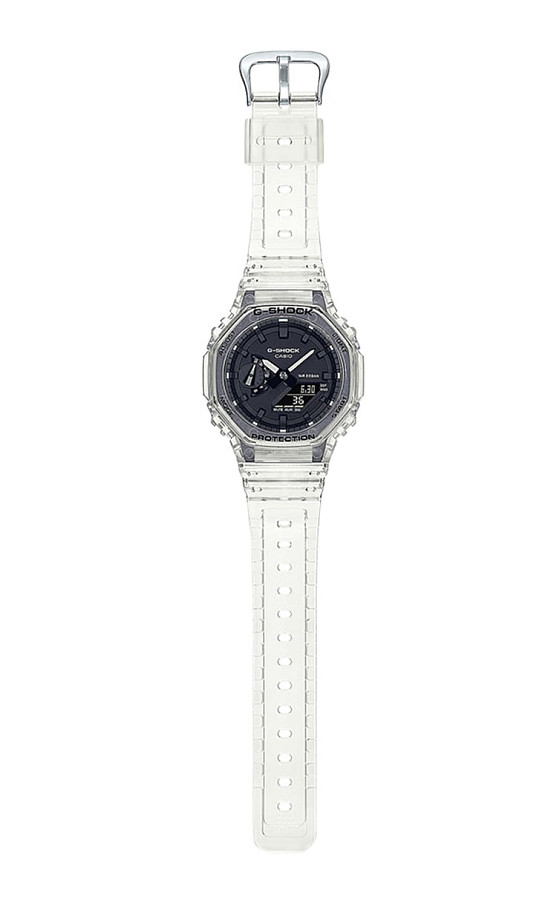 Часы Casio G-Shock GA-2100SKE-7ADR (GA-2100SKE-7A) — черный, карбон пластик