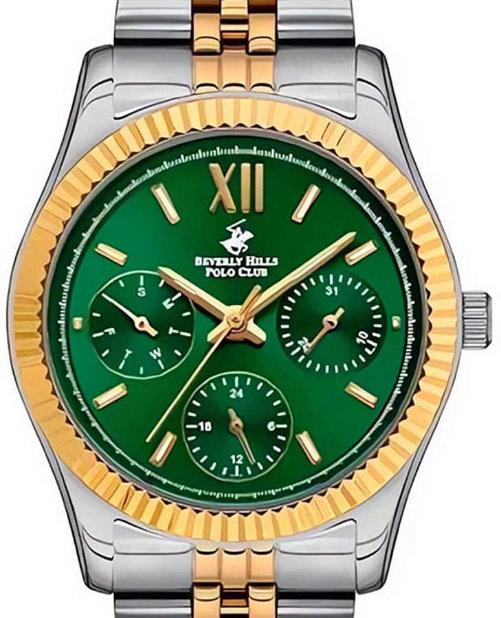 Часы Beverly Hills Polo Club BP3169C.271 — кварцевые, суперметалл металл