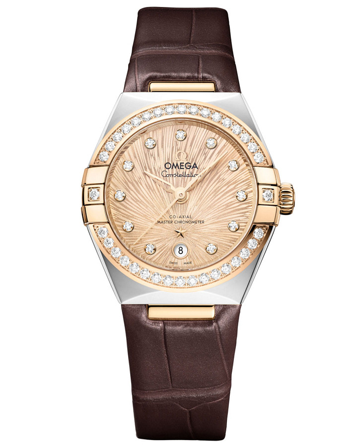 Часы Omega Constellation 131.28.29.20.58.001 — женские, золотой