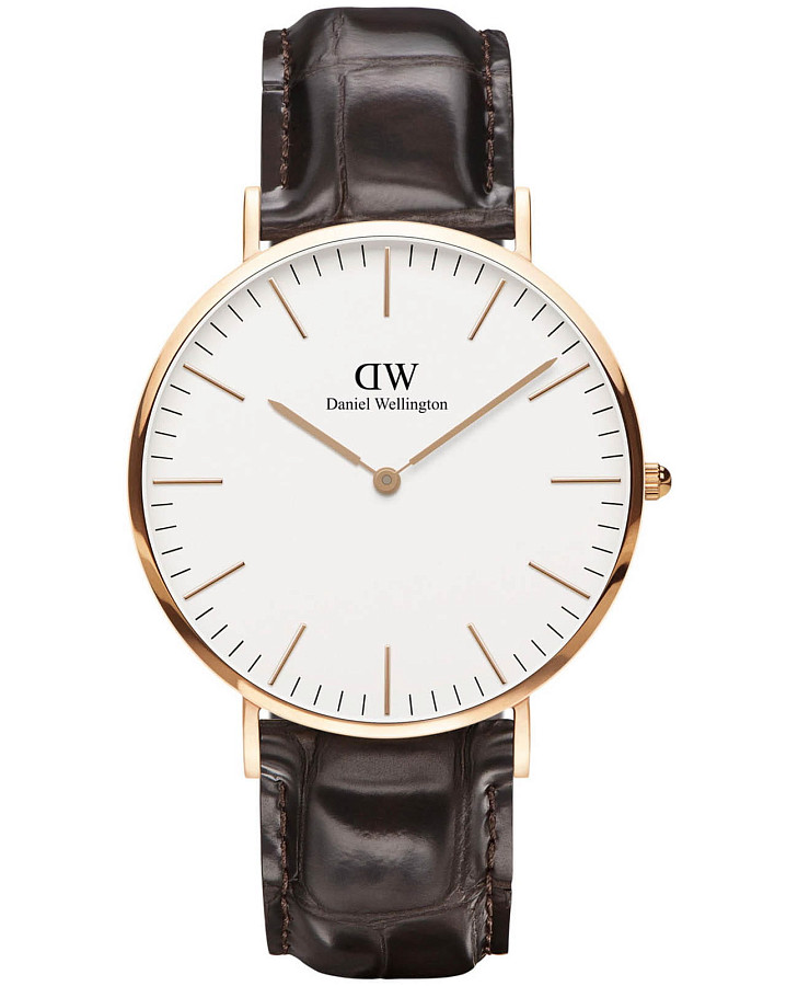 Часы Daniel Wellington Classic York DW00100011 — мужские, белый
