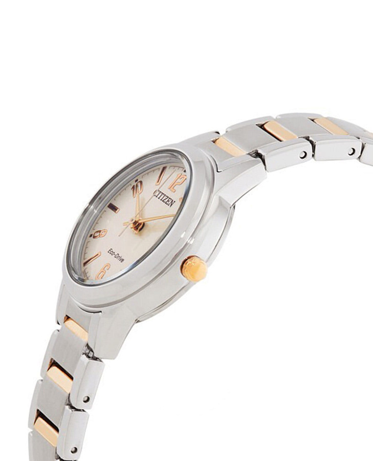 Часы Citizen Eco-Drive FE1244-72A — нержавеющая сталь с ip-покрытием, женские