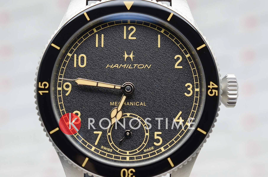 Часы Hamilton Khaki Aviation Pilot Pioneer H76719530 — сталь металл, Швейцария