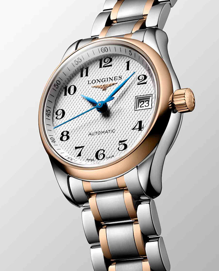 Часы Longines Master Collection L2.128.5.79.7 — нержавеющая сталь + золото 18к, женские