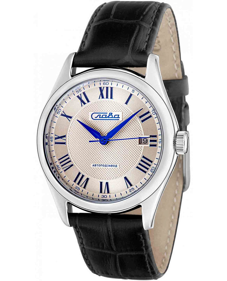 Часы Слава Сенат 1490868/300-8215 — мужские, серебристый