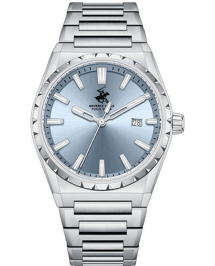 Часы Beverly Hills Polo Club BP3918X.300 — мужские, голубой