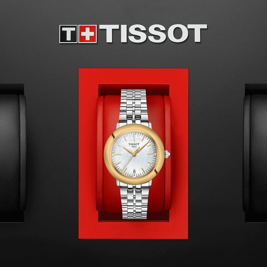 Часы Tissot T-Gold Glendora 18K Gold T929.210.41.116.01 — Швейцария, кварцевые