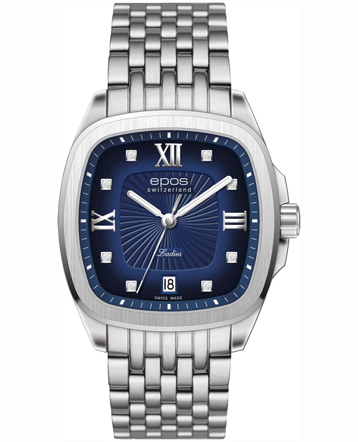 Часы Epos Ladies Quartz 8003.700.20.86.30 — женские, синий