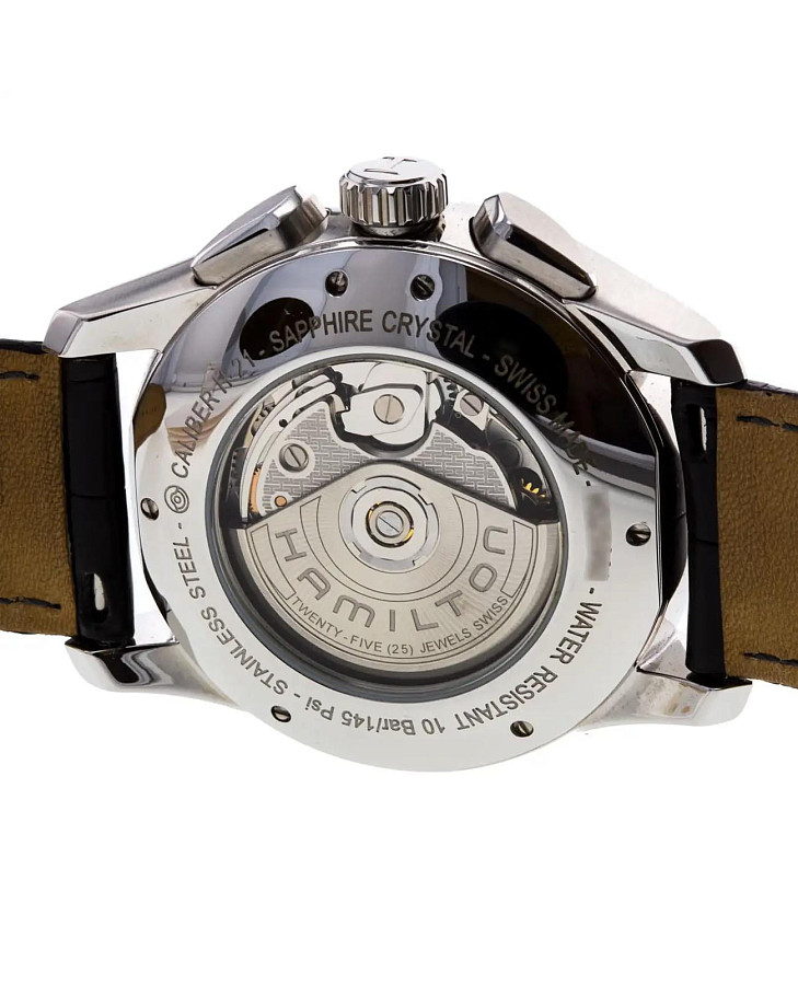 Часы Hamilton Jazzmaster Auto Chrono H32596741 — сталь металл, Швейцария