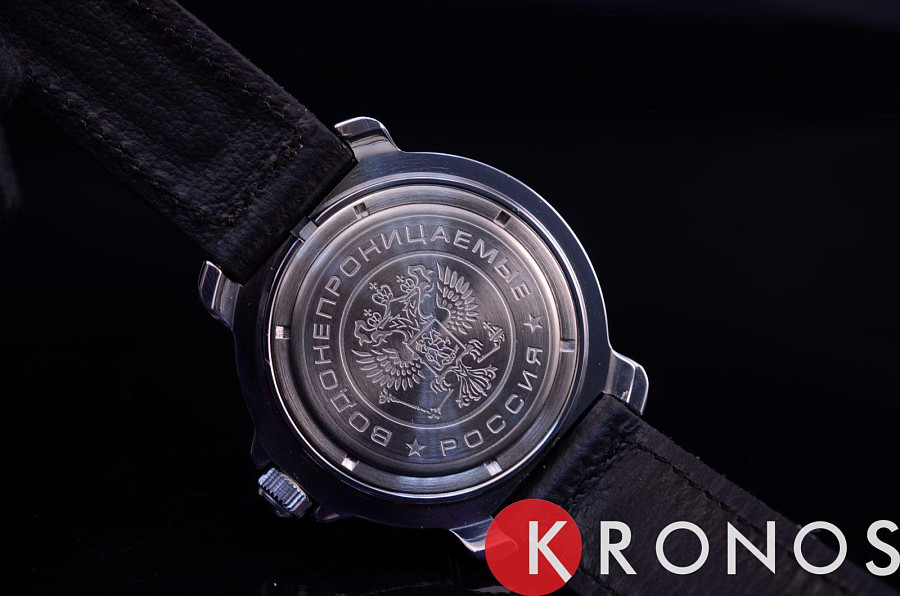 Часы Восток Командирские 431627 — кожаный, мужские