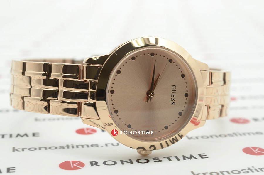 Часы GUESS W0989L3 — кварцевые, металл сталь