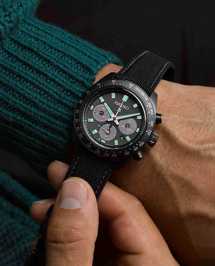 Часы Seiko Prospex Speedtimer SSC923P1 — серый, металл сталь