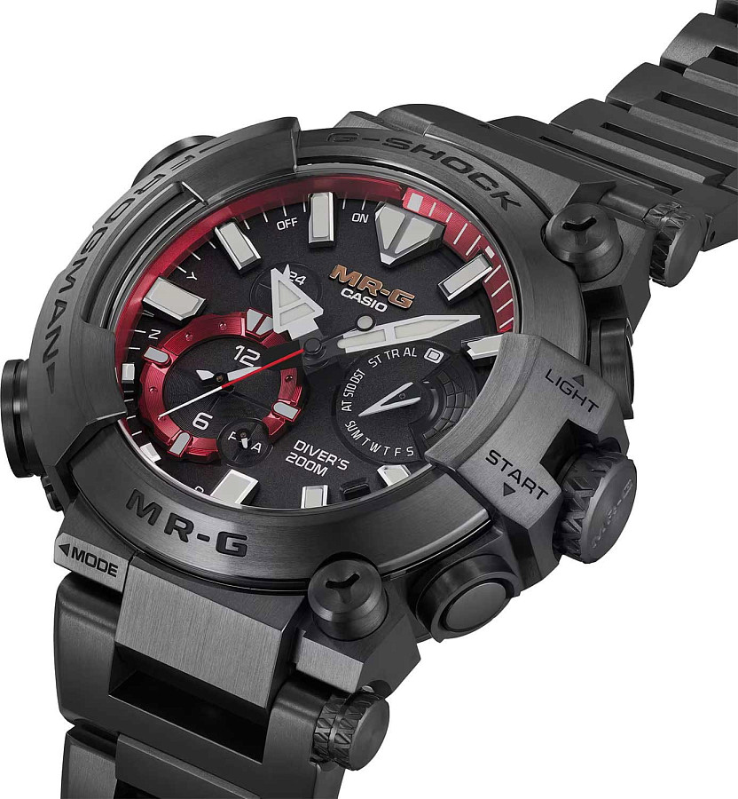 Часы Casio G-Shock MRG-BF1000B-1A — электронные, титан