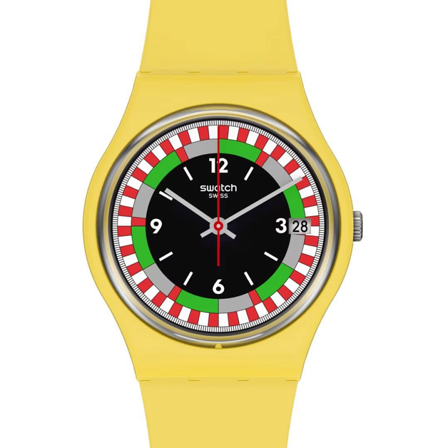 Часы Swatch Gent Bioceramic Standard SO31J400 — кварцевые, биокерамика