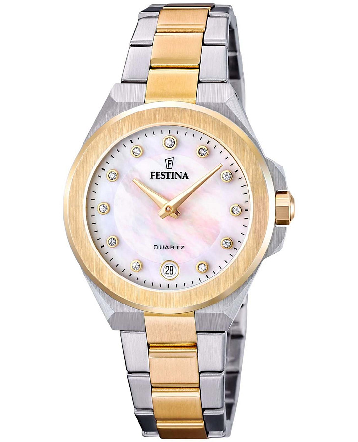 Часы Festina Mademoiselle F20702/1 — женские, перламутровый